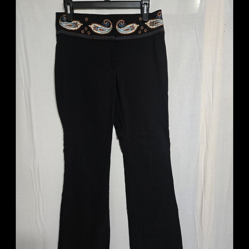 INC International Concepts Black Straight Leg Pants